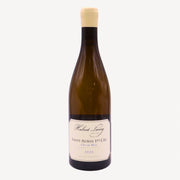 A white wine bottle of Hubert Lamy Saint Aubin 1er cru Clos du Meix 2022
